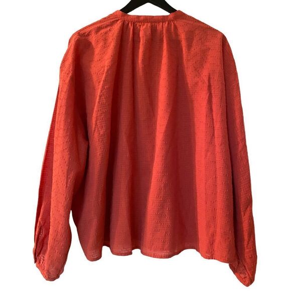 Universal Thread Target Oversized Orange Top - Picture 2 of 6